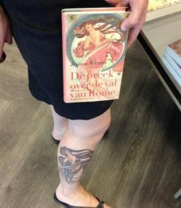 Michelle van Dijk, tattoo