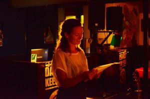 Michelle van Dijk, café Hemingway