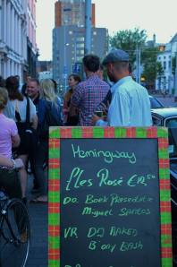 Boekpresentatie van Miguel Santos. Foto's van Theo Huijgens.